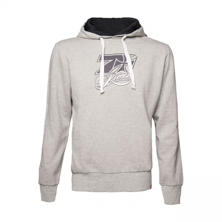 WCC KIMI CROSS SEVEN HOODIE, GREY