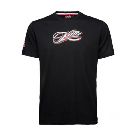 WCC KIMI SCRIPT LOGO T-SHIRT, BLACK