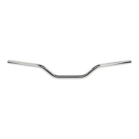 BILTWELL 1" HANDLEBAR TRACKER MID CHROME, TUV APPR.