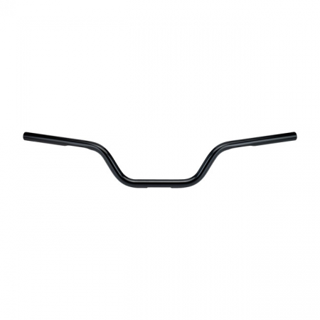 BILTWELL 1" HANDLEBAR TRACKER HIGH BLACK, TUV APPR.