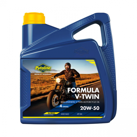 PUTOLINE, FORMULA V-TWIN 20W-50 MOTOR OIL. 4 LITER