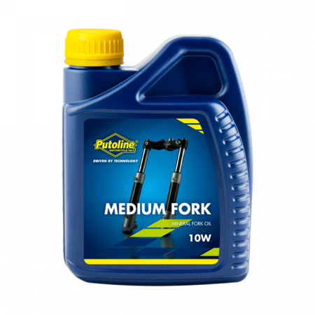 PUTOLINE, MEDIUM FORK OIL SAE10W. 500CC