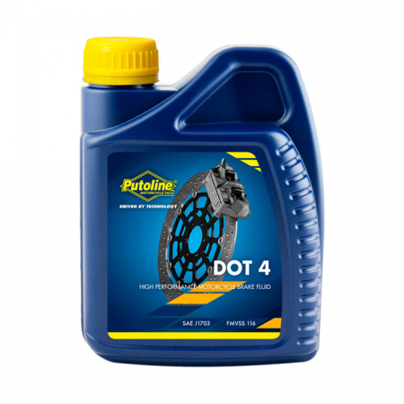 PUTOLINE, BRAKE FLUID DOT 4. 500CC