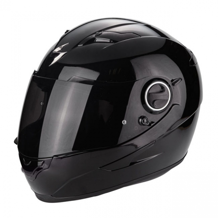 SCORPION EXO-490 SOLID HELMET GLOSSY BLACK