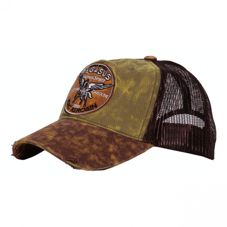 KING KEROSIN PEGASUS TRUCKER CAP GREEN/BROWN