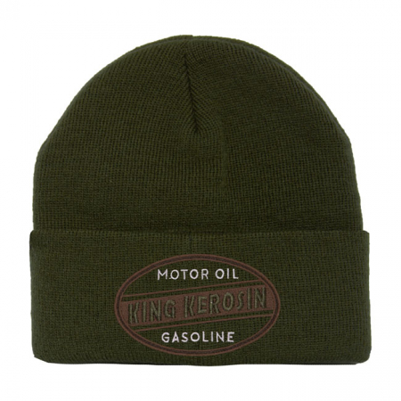 KING KEROSIN MOTOR OIL BEANIE OLIVE