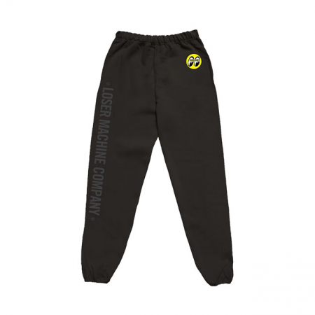 LMC X MOONEYES HIGH PIPES SWEATPANTS BLACK