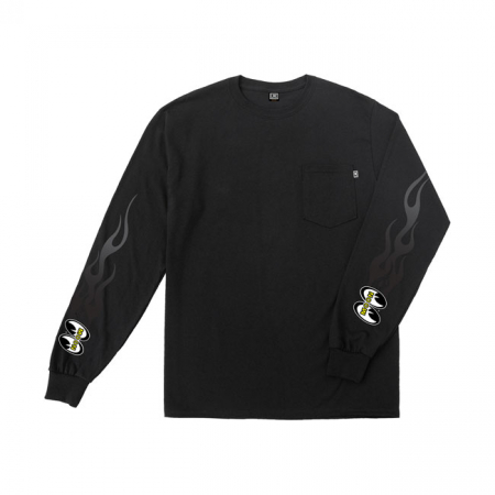 LMC X MOONEYES DUAL ACTION LONGSLEEVE BLACK