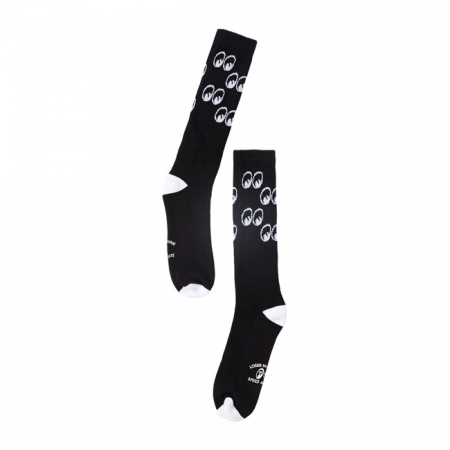 LMC X MOONEYES LOOK SOCKS BLACK