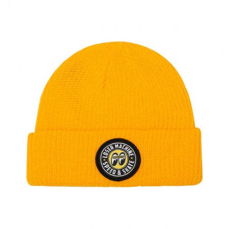 LMC X MOONEYES SANTA FE BEANIE YELLOW