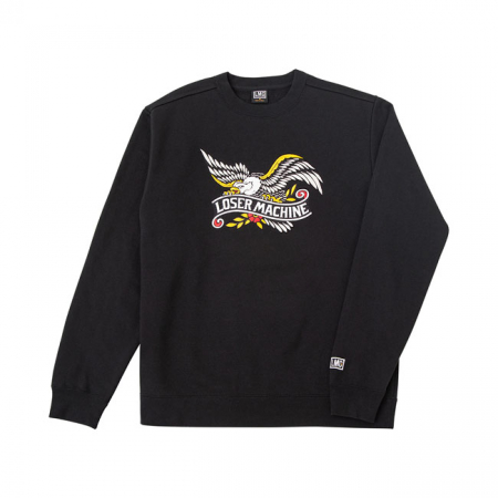 LOSER MACHINE GATEWAY SWEATSHIRT BLACK