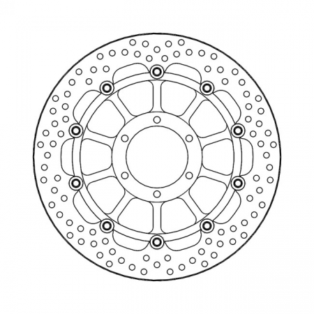 MOTO-MASTER HALO SERIES FLOATING BRAKE ROTOR