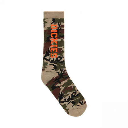 DICKIES HAYNESVILLE CAMO SOCKS ARMY GREEN