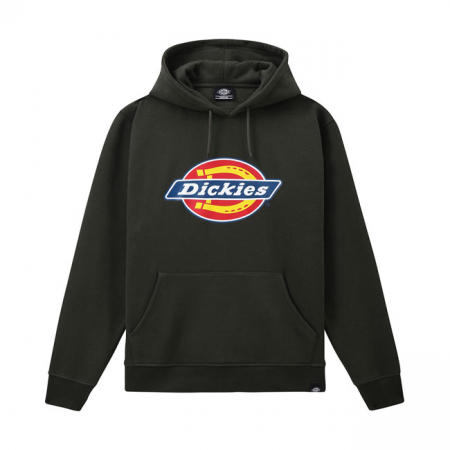 DICKIES ICON LOGO HOODIE OLIVE GREEN