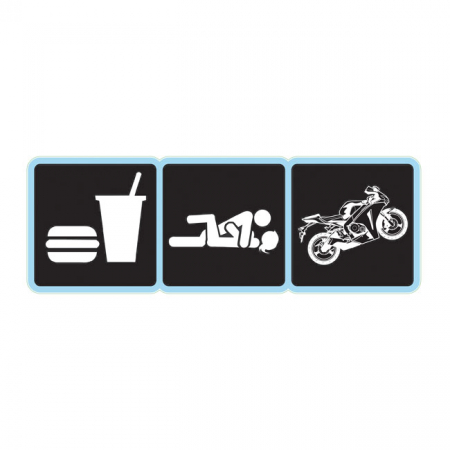 LT EAT SCREW SPORTBIKE DECAL