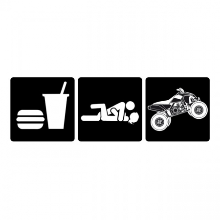 LT EAT SCREW ATV  DECAL