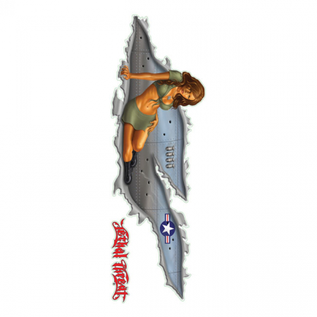 LT BOMBER GIRL RIGHT DECAL