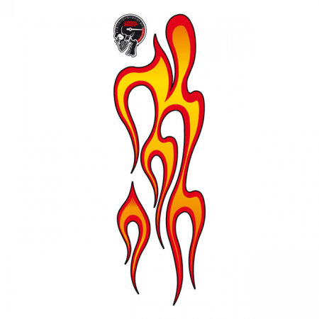 LT FLAME LEFT DECAL