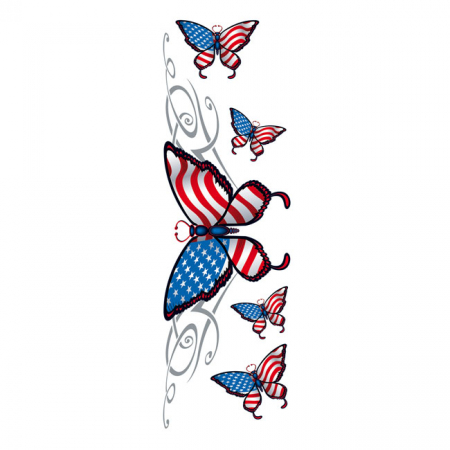 LT USA BUTTERFLY DECAL