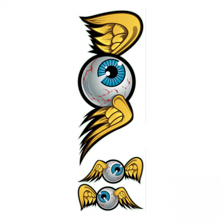 LT OL SKOOL EYEBALL DECAL