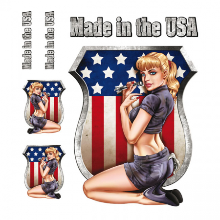 LT MADE IN THE USA DECAL