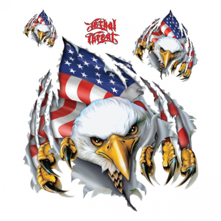 LT RIP N TEAR USA EAGLE DECAL