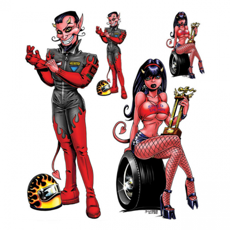 LT STREET DEVIL COUPLE DECAL