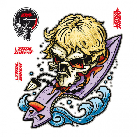 LT SURF SKULLS 3 DECAL