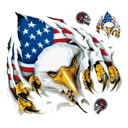 LT RIP N TEAR EAGLE DECAL