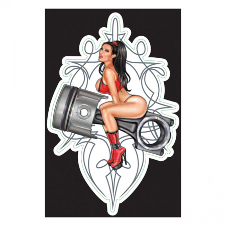 LT PISTON PINUP DECAL