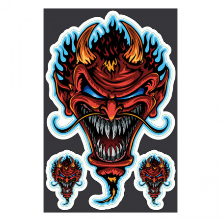 LT ZOMBIE DEVIL DECAL