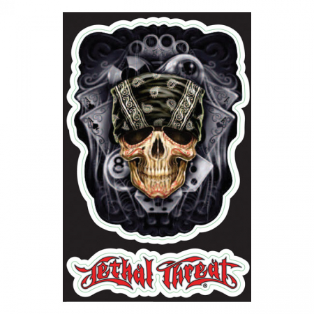 LT SKULL BANDANA DECAL