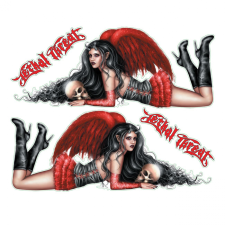 LT GOTHIC FAIRY DECAL