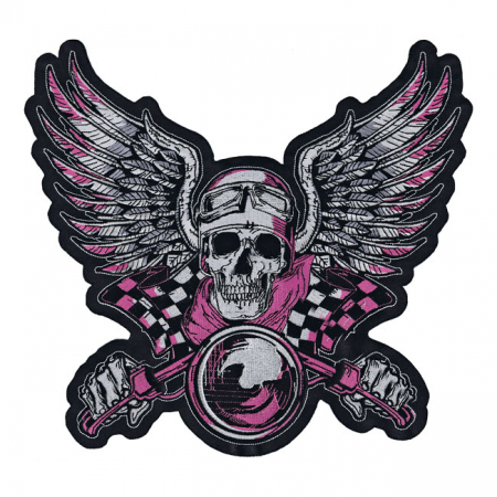 LT VINTAGE BIKER PINK PATCH