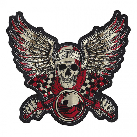 LT VINTAGE BIKER RED PATCH