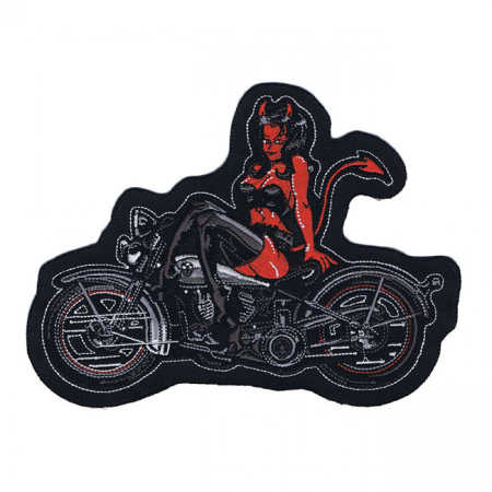 LT DEVIL BIKER PATCH