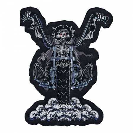 LT SKULL DEATH RIDER PATCH