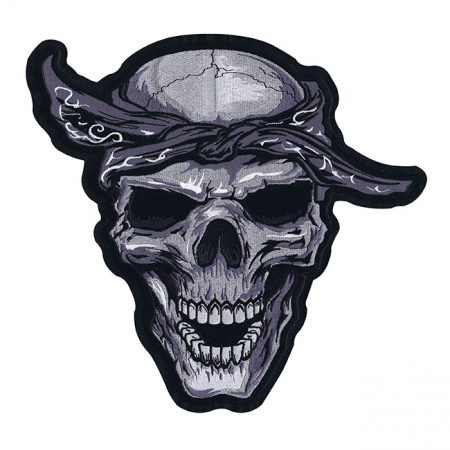 LT BANDANA SKULL PATCH