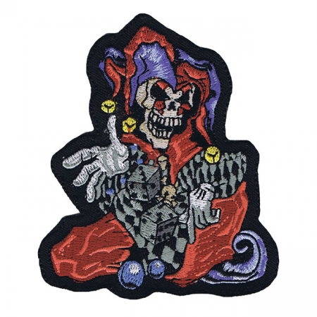 LT SKULL JESTER PATCH