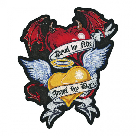 LT ANGEL/DEVIL HEART PATCH