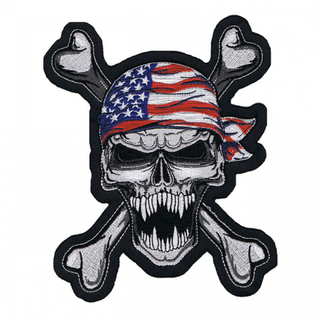 LT USA SKULL PATCH