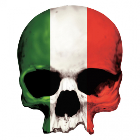 LT MINI DECAL ITALIAN SKULL