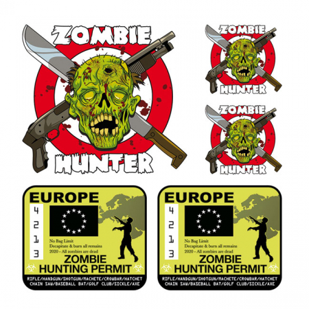 LT ZOMBIE HUNTER KIT EUROPE DECAL