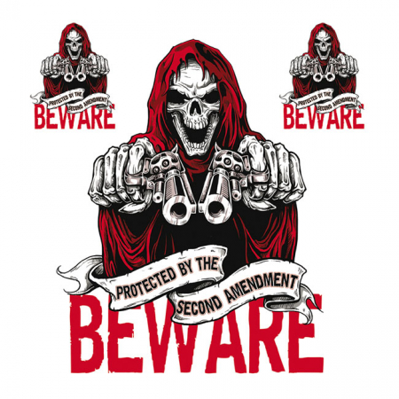 LT BEWARE DECAL