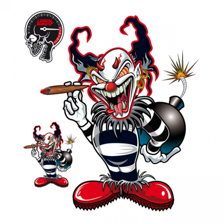 LT BOMB CLOWN DECAL