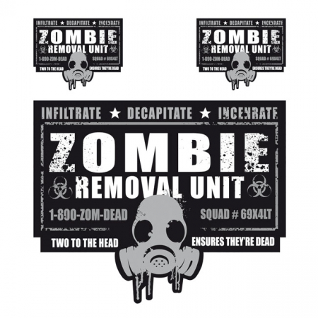 LT ZOMBIE REMOVAL UNIT DECAL