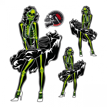 LT ZOMBIE MONROE DECAL