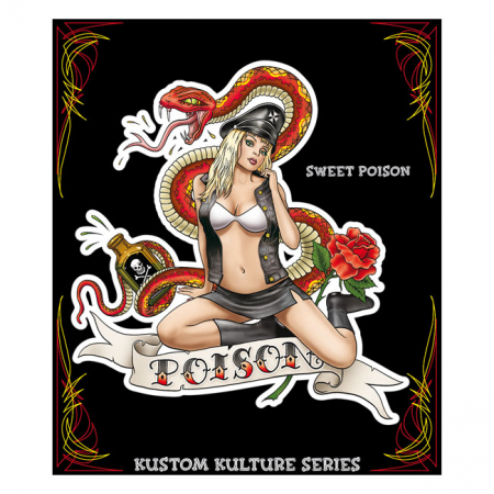 LT SWEET POISON DECAL