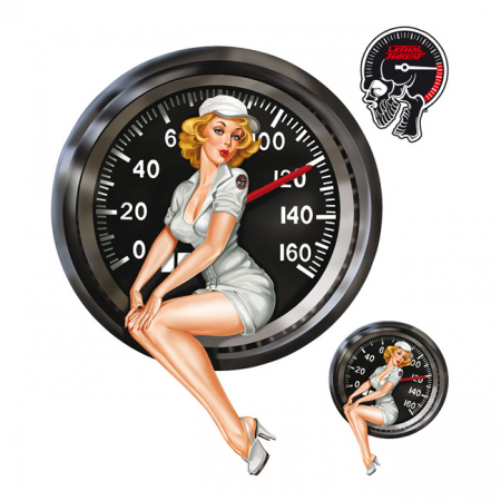 LT SPEEDOMETER GIRL DECAL