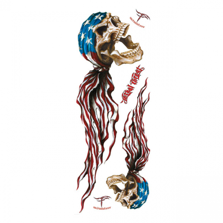 LT USA SKULL RIGHT DECAL